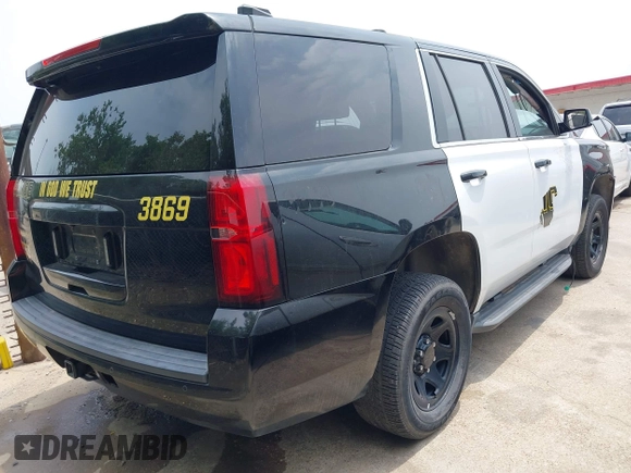 2017 Chevrolet Tahoe Commercial with VIN 1GNLCDEC2HR187691, listed as a IAAI auction lot 42280973 with 87,772 mi miles and . Bid and sale history available at DreamBid. Image 4.