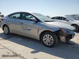 2020 Hyundai Elantra SE with VIN 5NPD74LF9LH618039, listed as a Copart auction lot 52794495 with 78,041 mi miles and Clean Title. Bid and sale history available at carsss.com. Image 4.