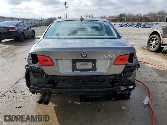 2010 BMW 3 Series 328i with VIN WBAWB3C51AP139640, listed as a Copart auction lot 46573795 with 97,921 mi miles and Salvage Title. Bid and sale history available at carsss.com. Image 6.