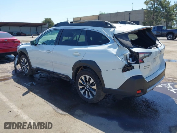 2023 Subaru Outback Limited XT with VIN 4S4BTGND3P3176792, listed as a IAAI auction lot 42077573 with 65,618 mi miles and . Bid and sale history available at DreamBid. Image 3.