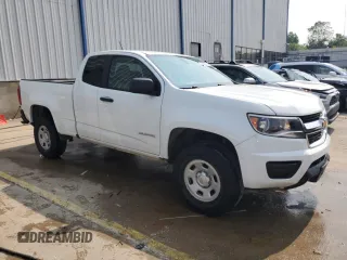 2018 Chevrolet Colorado 2WD Work Truck with VIN 1GCHSBEA0J1120693, listed as a Copart auction lot 59902015 with 24,452 mi miles and Salvage title. Bid and sale history available at DreamBid. Image 4.