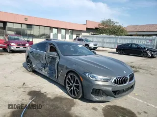 2021 BMW 8 Series M850i с VIN WBAGV8C04MCF78813, выставлен на аукционе Copart как лот 68984614 с пробегом Не указан миль и Списание • Salvage title. История ставок и продаж доступна на DreamBid. Изображение 11.