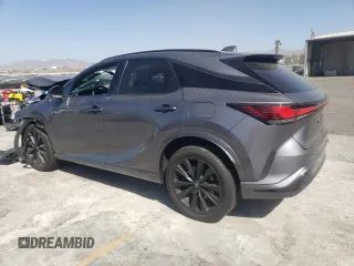 2023 Lexus RX with VIN 2T2BCMEA7PC009833, listed as a Copart auction lot 76818174 with 0 mi miles and Salvage Title. Bid and sale history available at carsss.com. Image 2.