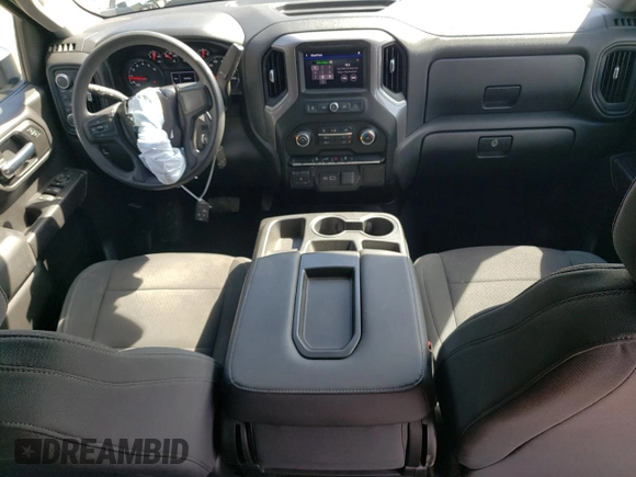 2021 Chevrolet Silverado 1500 Custom Trail Boss with VIN 3GCPYCEF8MG127960, listed as a Copart auction lot 49703345 with 30,157 mi miles and Salvage Title. Bid and sale history available at DreamBid. Image 8.