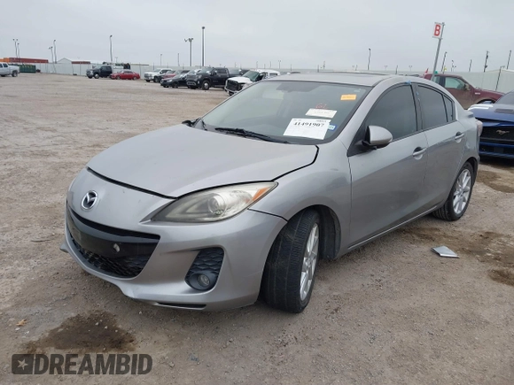 2012 Mazda 3 S Grand Touring with VIN JM1BL1W54C1528602, listed as a IAAI auction lot 41491907 with 154,726 mi miles and . Bid and sale history available at DreamBid. Image 2.