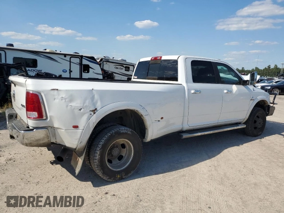 2014 Ram 3500 Longhorn with VIN 3C63RRKL8EG137289, listed as a Copart auction lot 72733064 with 325,751 mi miles and Salvage Title. Bid and sale history available at carsss.com. Image 3.