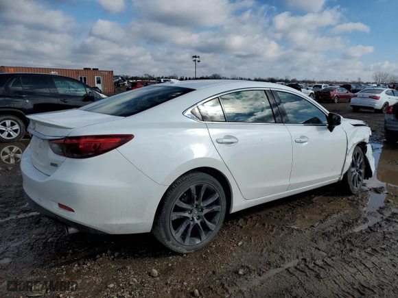 2016 Mazda Mazda6 i Grand Touring with VIN JM1GJ1W55G1475975, listed as a Copart auction lot 47110275 with 96,623 mi miles and Salvage Title. Bid and sale history available at carsss.com. Image 3.