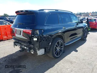 2021 Mercedes-Benz GLS 580 with VIN 4JGFF8GE0MA388402, listed as a IAAI auction lot 41877633 with 48,798 mi miles and . Bid and sale history available at DreamBid. Image 4.