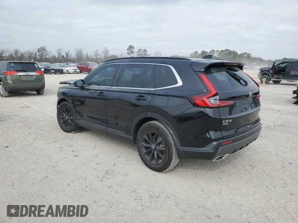 2024 Honda CR-V Sport with VIN 7FARS5H57RE008601, listed as a Copart auction lot 43559085 with 17,687 mi miles and Salvage Title. Bid and sale history available at DreamBid. Image 2.