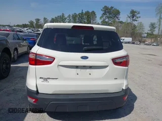 2021 Ford EcoSport SE with VIN MAJ3S2GE9MC437557, listed as a IAAI auction lot 41908602 with 36,058 mi miles and . Bid and sale history available at carsss.com. Image 16.
