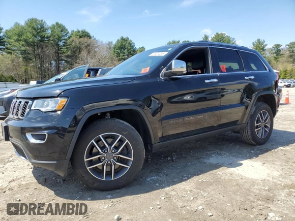 2021 Jeep Grand Cherokee Limited z VIN 1C4RJFBG7MC701110, wystawiony jako Copart lot #53803025 z przebiegiem 92 190 mil mil oraz Szkoda całkowita • Salvage title. Historia ofert i sprzedaży dostępna na DreamBid. Obrazek 1.