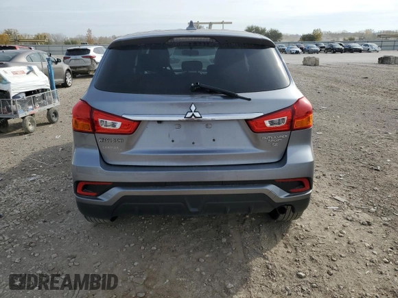 2018 Mitsubishi Outlander Sport SE 2.4 with VIN JA4AR3AW3JZ004890, listed as a Copart auction lot 78129204 with 54,072 mi miles and Salvage Title. Bid and sale history available at carsss.com. Image 6.