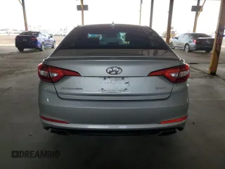2017 Hyundai Sonata Sport with VIN 5NPE34AF4HH553952, listed as a Copart auction lot 50215765 with 97,688 mi miles and Salvage Title. Bid and sale history available at DreamBid. Image 6.