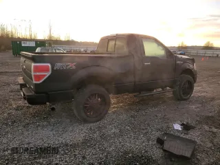 2014 Ford F-150 XL with VIN 1FTMF1EF4EFC21592, listed as a Copart auction lot 79848644 with 106,982 mi miles and Salvage Title. Bid and sale history available at carsss.com. Image 3.