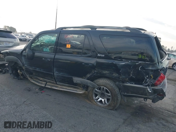 2003 Toyota Sequoia SR5 with VIN 5TDZT34A93S191177, listed as a IAAI auction lot 41175704 with Not Provided miles and . Bid and sale history available at DreamBid. Image 14.