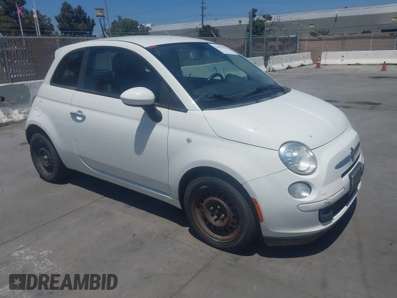 2013 FIAT 500 Pop with VIN 3C3CFFAR8DT646458, listed as a IAAI auction lot 42676797 with 110,148 mi miles and . Bid and sale history available at DreamBid. Image 1.