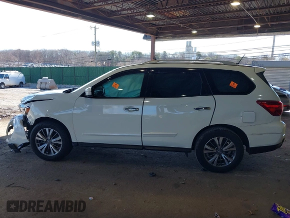2018 Nissan Pathfinder SL with VIN 5N1DR2MM4JC654432, listed as a IAAI auction lot 41710263 with 67,901 mi miles. Bid and sale history available at carsss.com. Image 15.