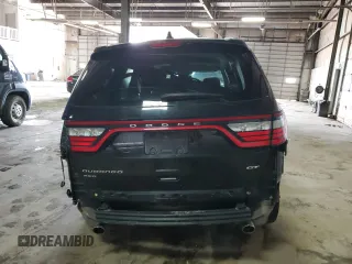 2017 Dodge Durango GT with VIN 1C4RDJDG9HC814439, listed as a Copart auction lot 53280975 with 106,286 mi miles and Salvage title. Bid and sale history available at DreamBid. Image 6.