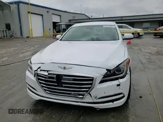 2017 Genesis G80 3.8L with VIN KMHGN4JE8HU176487, listed as a Copart auction lot 58164225 with 47,052 mi miles and Salvage title. Bid and sale history available at DreamBid. Image 13.