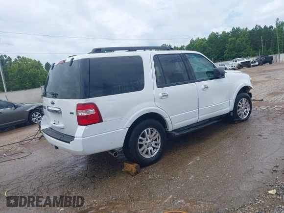 2011 Ford Expedition XLT with VIN 1FMJU1H58BEF54161, listed as a IAAI auction lot 42442617 with 145,864 mi miles and . Bid and sale history available at DreamBid. Image 4.