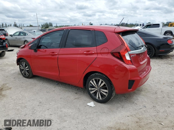 2015 Honda Fit EX-L with VIN 3HGGK5H84FM776638, listed as a Copart auction lot 52191505 with 74,418 mi miles and Salvage Title. Bid and sale history available at carsss.com. Image 2.