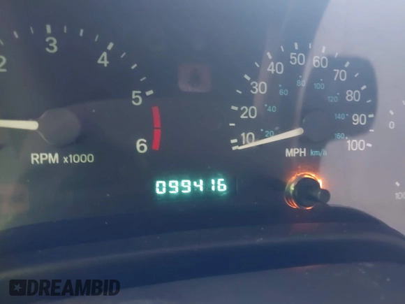 2000 Jeep Wrangler Sport with VIN 1J4FA49S2YP712526, listed as a IAAI auction lot 42151725 with 99,416 mi miles. Bid and sale history available at carsss.com. Image 7.