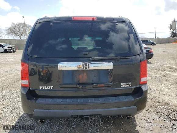 2011 Honda Pilot Touring with VIN 5FNYF4H91BB056898, listed as a Copart auction lot 51488365 with 172,827 mi miles and Salvage Title. Bid and sale history available at carsss.com. Image 6.