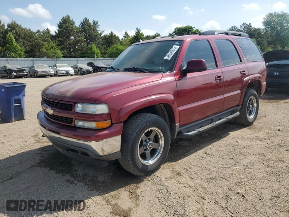 2005 Chevrolet Tahoe Z71 z VIN 1GNEK13T15R181681, wystawiony jako Copart lot #56656975 z przebiegiem 206 132 mil mil oraz Szkoda całkowita • Salvage title. Historia ofert i sprzedaży dostępna na DreamBid. Obrazek 1.