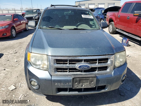 2010 Ford Escape XLT with VIN 1FMCU0DG9AKC94640, listed as a Copart auction lot 49005645 with 101,293 mi miles and Salvage Title. Bid and sale history available at carsss.com. Image 5.