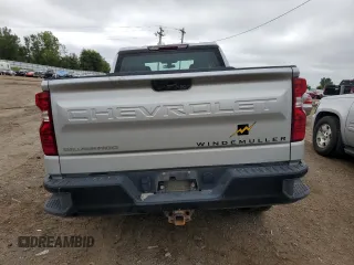 2021 Chevrolet Silverado 1500 Work Truck with VIN 1GCRYAEF2MZ111587, listed as a Copart auction lot 69341474 with 112,802 mi miles and Salvage Title. Bid and sale history available at DreamBid. Image 6.