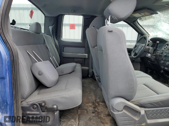 2014 Ford F-150 XL with VIN 1FTFX1EF4EFB95596, listed as a Copart auction lot 49229315 with 0 mi miles and Salvage Title. Bid and sale history available at carsss.com. Image 10.