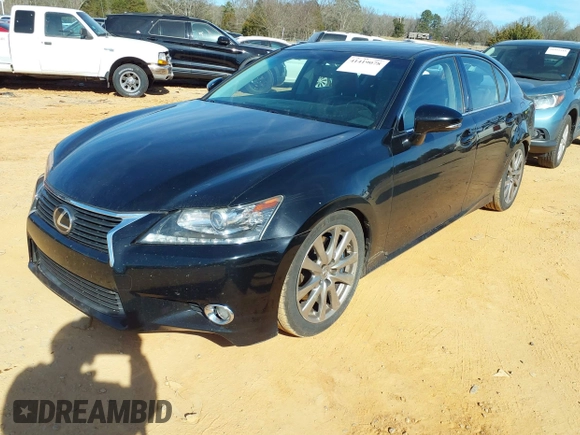 2014 Lexus GS 350 with VIN JTHBE1BL1E5040927, listed as a IAAI auction lot 41419078 with 143,783 mi miles. Bid and sale history available at carsss.com. Image 18.