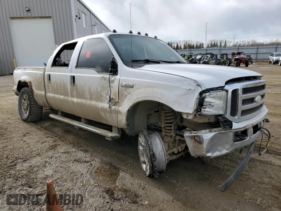2005 Ford F-350 XL with VIN 1FTWW31P25EC68788, listed as a Copart auction lot 61584285 with Not provided miles and Salvage title. Bid and sale history available at DreamBid. Image 4.