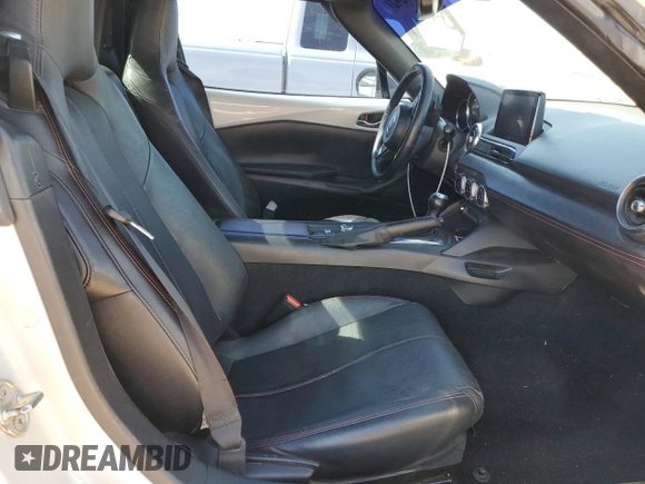 2018 Mazda MX-5 Miata RF Grand Touring with VIN JM1NDAM75J0205791, listed as a Copart auction lot 45934545 with 99,970 mi miles and Salvage Title. Bid and sale history available at carsss.com. Image 10.