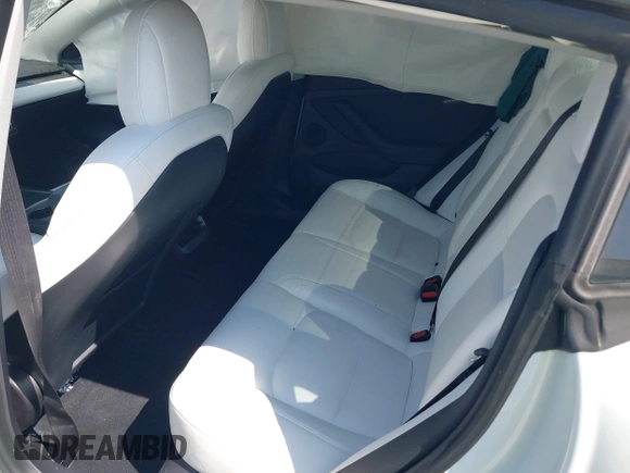 2022 Tesla Model 3 Long Range with VIN 5YJ3E1EB1NF116850, listed as a IAAI auction lot 42062677 with 48,744 mi miles and . Bid and sale history available at DreamBid. Image 8.