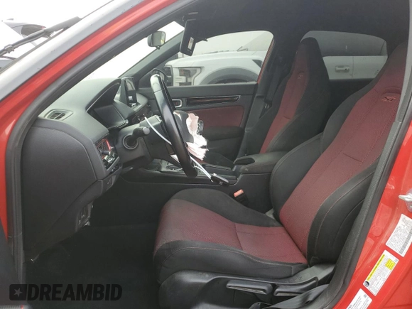 2022 Honda Civic Si with VIN 2HGFE1E50NH473830, listed as a Copart auction lot 54383035 with 72,733 mi miles and Salvage Title. Bid and sale history available at DreamBid. Image 7.