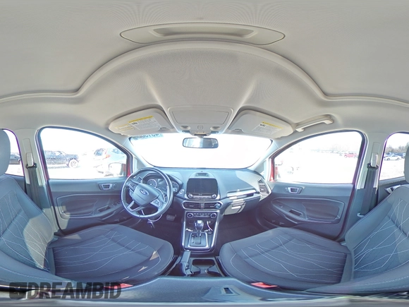 2019 Ford EcoSport SE with VIN MAJ6S3GLXKC253792, listed as a Copart auction lot 45158665 with 80,666 mi miles and Salvage Title. Bid and sale history available at carsss.com. Image 14.