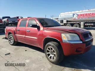 2007 Mitsubishi Raider LS with VIN 1Z7HC28K97S234135, listed as a Copart auction lot 42305605 with 179,924 mi miles and Salvage Title. Bid and sale history available at carsss.com. Image 4.