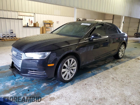 2017 Audi A4 Premium с VIN WAUGNAF44HN038679, выставлен на аукционе Copart как лот 45043515 с пробегом Не указан миль и Списание • Salvage title. История ставок и продаж доступна на DreamBid. Изображение 1.