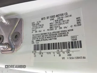 2020 Ford Transit Connect XL с VIN NM0LS7E25L1467758, выставлен на аукционе IAAI как лот 42348997 с пробегом 116 656 миль миль и . История ставок и продаж доступна на DreamBid. Изображение 9.