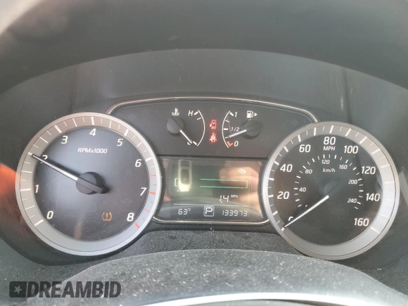 2015 Nissan Sentra SR with VIN 3N1AB7AP3FL648675, listed as a Copart auction lot 55819455 with 133,937 mi miles and Clean Title. Bid and sale history available at DreamBid. Image 9.
