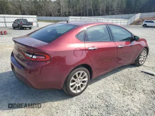 2015 Dodge Dart Limited with VIN 1C3CDFCB0FD267310, listed as a Copart auction lot 49003585 with 87,746 mi miles and Salvage Title. Bid and sale history available at carsss.com. Image 3.