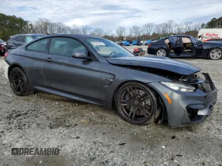 2015 BMW M4 with VIN WBS3R9C56FK330505, listed as a Copart auction lot 37317014 with 54,483 mi miles. Bid and sale history available at carsss.com. Image 4.