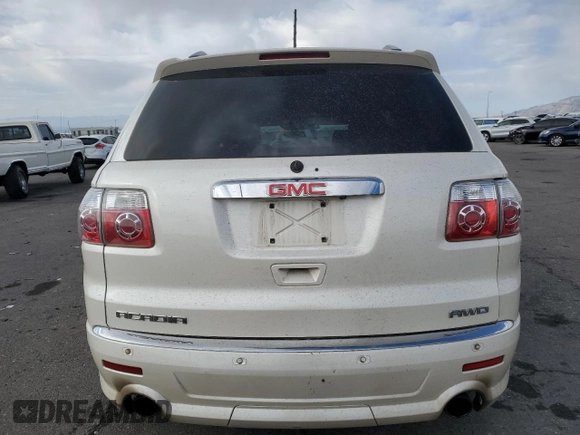 2011 GMC Acadia Denali with VIN 1GKKVTED4BJ221805, listed as a Copart auction lot 42036895 with 198,561 mi miles and Salvage Title. Bid and sale history available at carsss.com. Image 6.