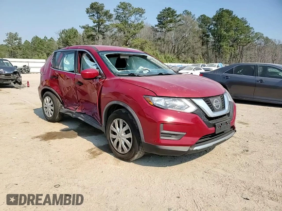 2017 Nissan Rogue S with VIN JN8AT2MT6HW403702, listed as a Copart auction lot 46864555 with 66,035 mi miles and Salvage Title. Bid and sale history available at carsss.com. Image 12.
