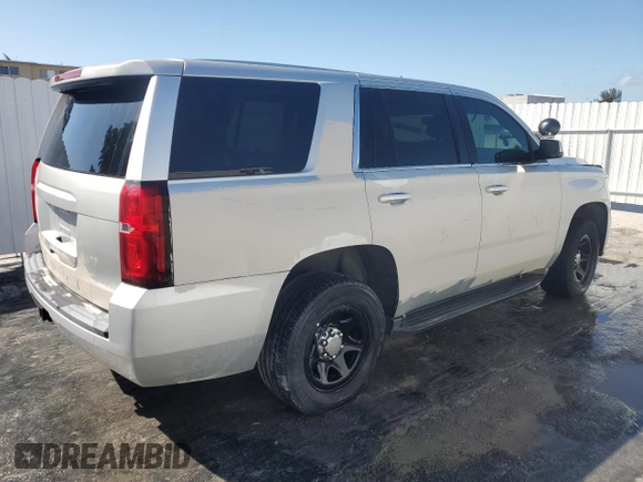 2015 Chevrolet Tahoe Commercial z VIN 1GNLC2EC3FR255403, wystawiony jako Copart lot #46354125 z przebiegiem Nie podano mil oraz Czysty tytuł • Clean title. Historia ofert i sprzedaży dostępna na DreamBid. Obrazek 3.