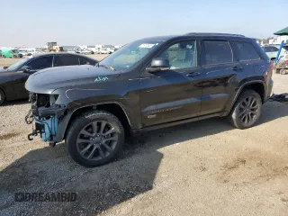 2016 Jeep Grand Cherokee Limited with VIN 1C4RJFBM8GC462094, listed as a Copart auction lot 71517363 with 95,931 mi miles and . Bid and sale history available at DreamBid. Image 1.
