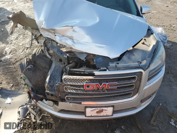 2014 GMC Acadia SLT with VIN 1GKKRRKD0EJ236544, listed as a Copart auction lot 43193395 with 92,481 mi miles and Non Repairable. Bid and sale history available at carsss.com. Image 13.