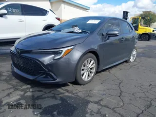 2024 Toyota Corolla Hatchback SE with VIN JTND4MBE9R3232013, listed as a IAAI auction lot 41578862 with 20,434 mi miles. Bid and sale history available at carsss.com. Image 18.