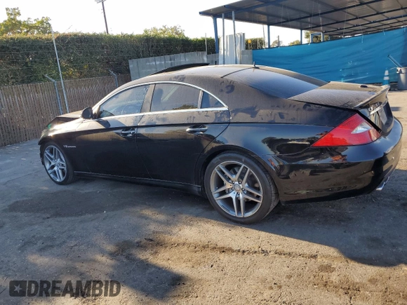 2006 Mercedes-Benz CLS-Class AMG with VIN WDDDJ76X96A075929, listed as a Copart auction lot 75365204 with 150,390 mi miles and Salvage Title. Bid and sale history available at carsss.com. Image 2.